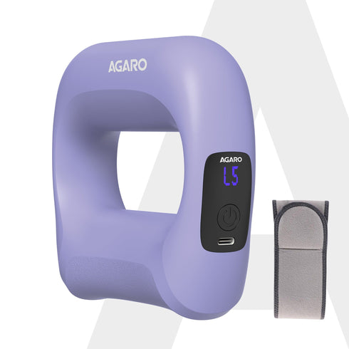 Ring Massager, Deep Tissue Massage, Mini Massage Gun for Pain Relief & Relaxation, Rechargeable, Handheld, 5 Speed Setting, 3 Modes, For Men and Women